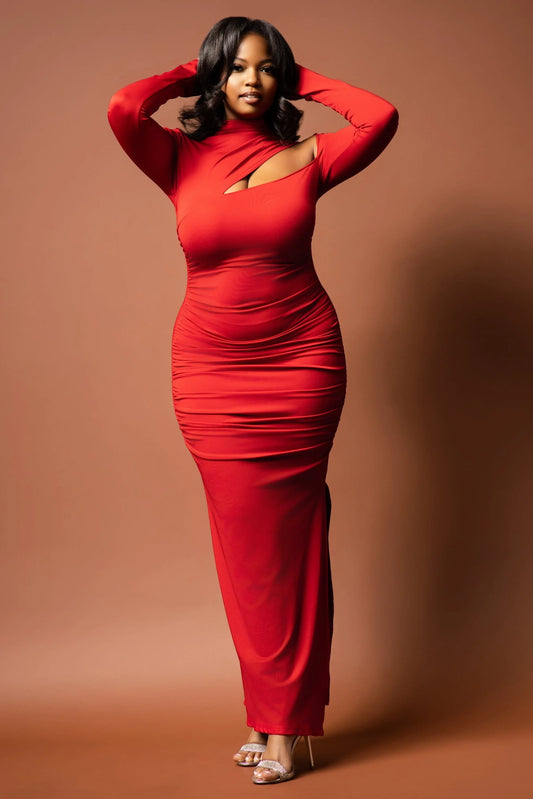 Abuja Mid Maxi Dress