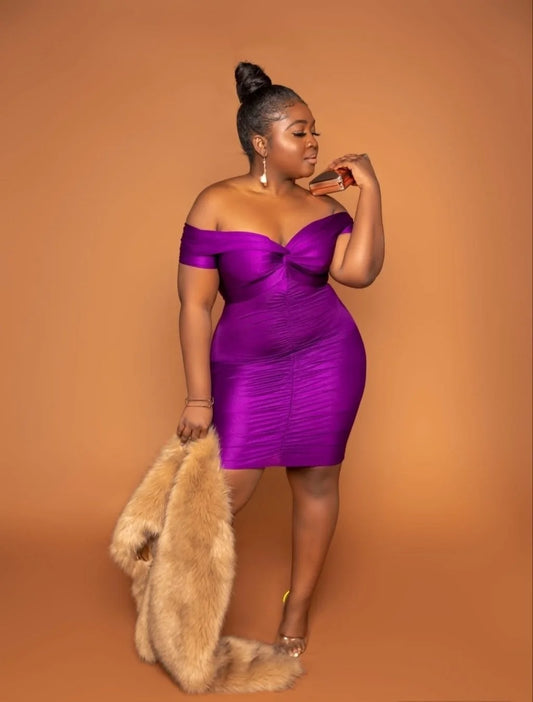 Koro Off the Shoulder Dress