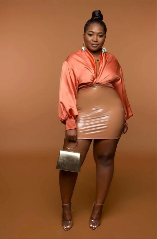 Voi Blouse (Cinnamon)