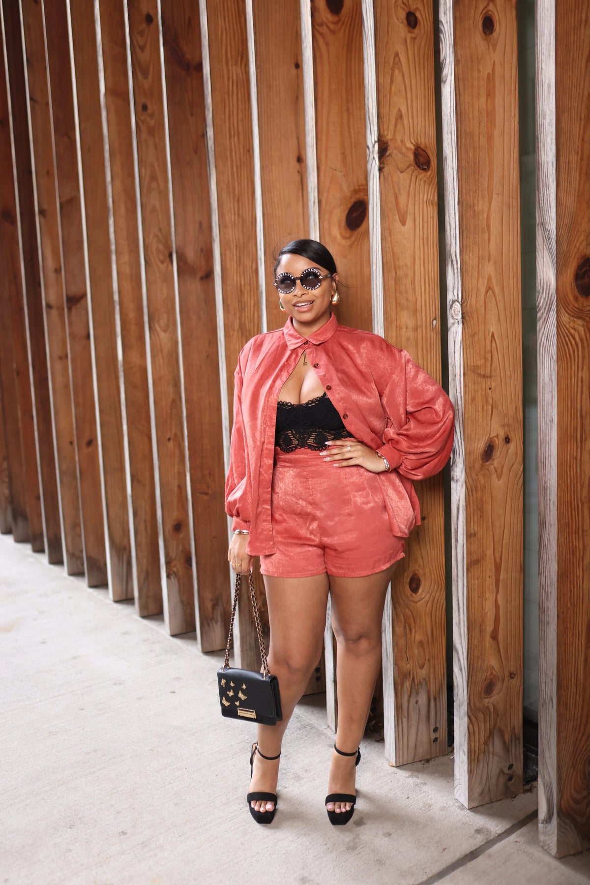 Kabala Silky Balloon Sleeve Blouse