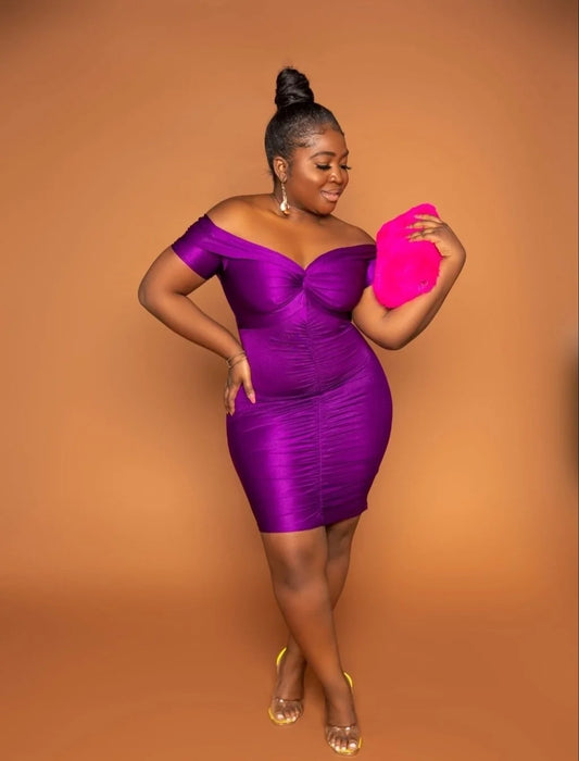 Koro Off the Shoulder Dress