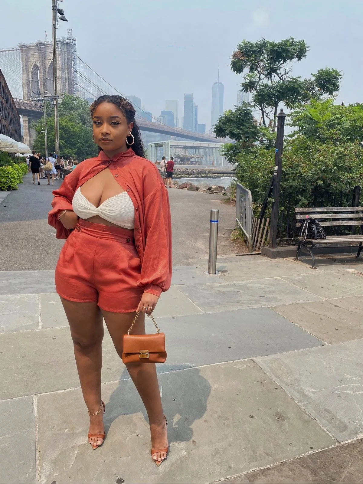 Kabala Silky Balloon Sleeve Blouse