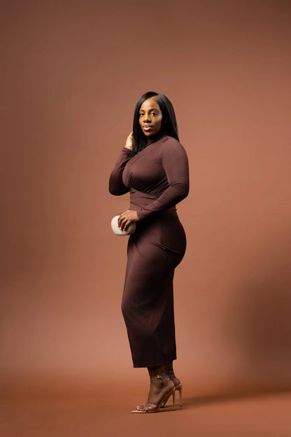 Dar es Salaam Wrap Dress