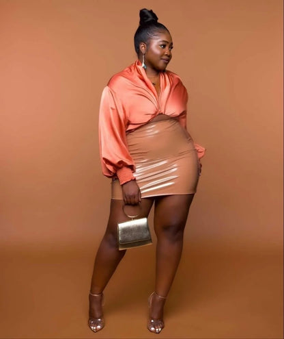 Voi Blouse (Cinnamon)