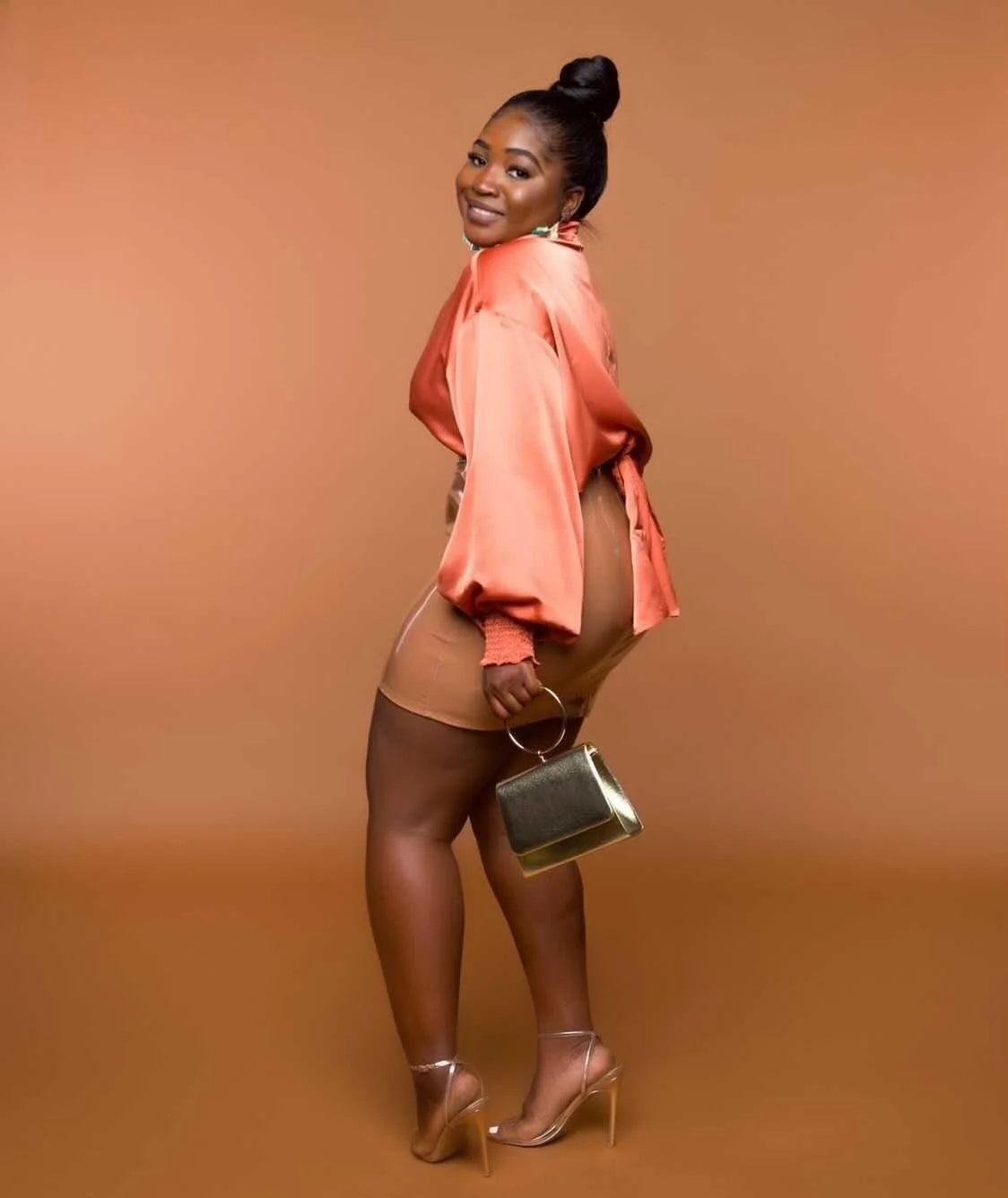 Voi Blouse (Cinnamon)